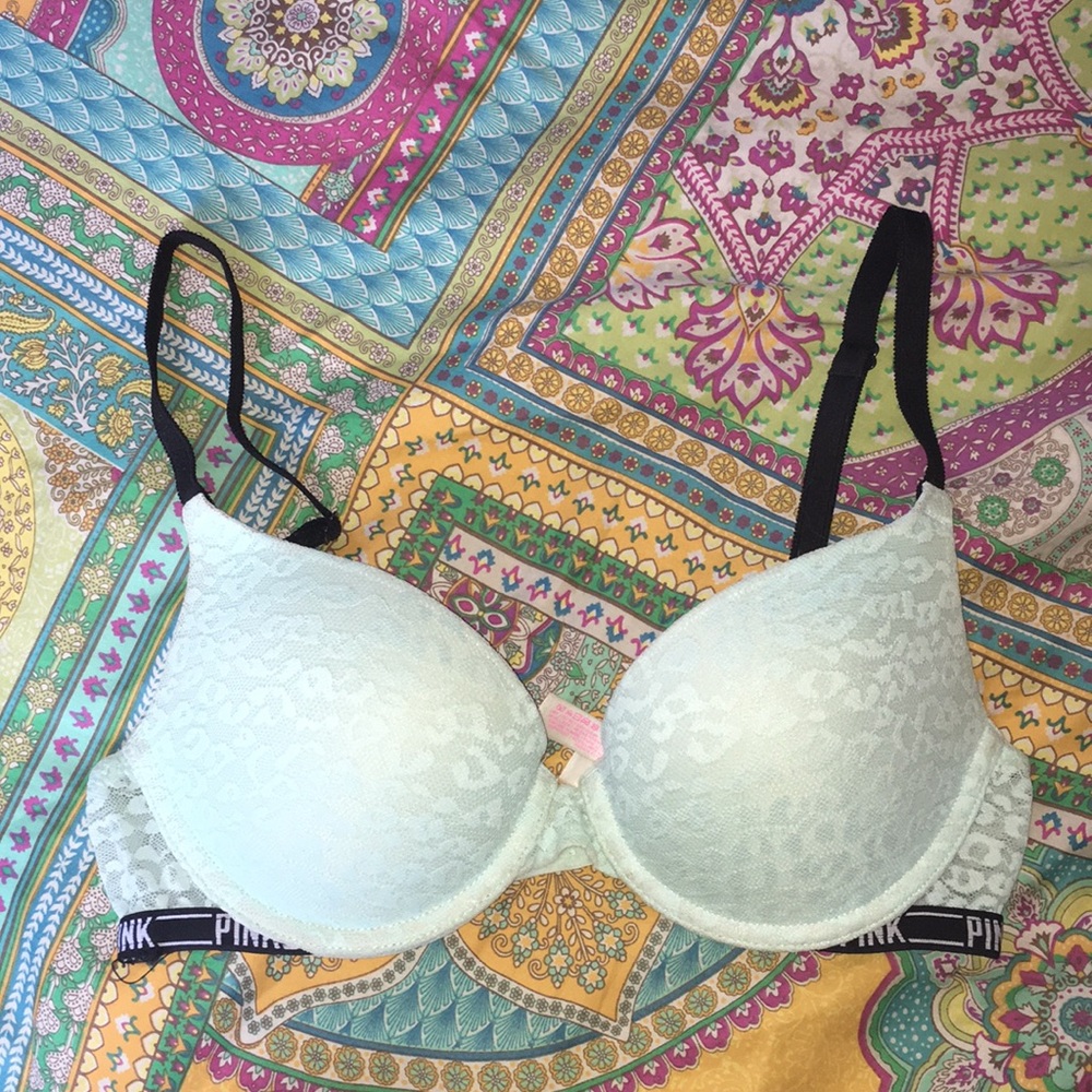 Victoria Secret Pink, Mint Bra